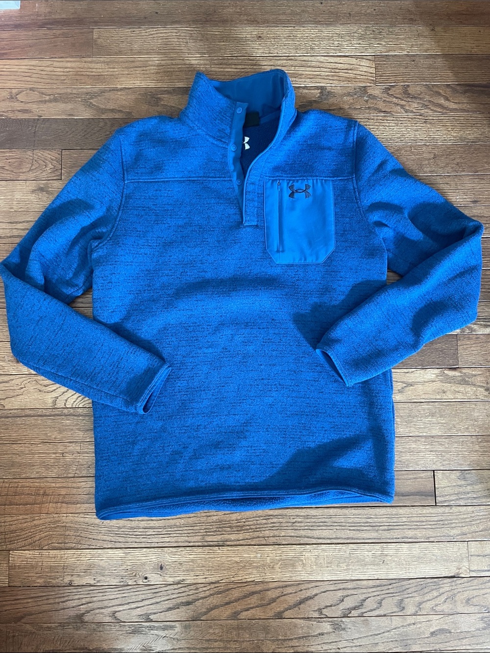 Under Armour Royal Blue Quarter-Zip Pullover